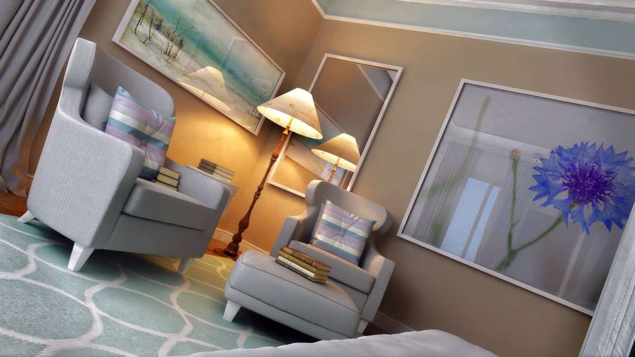 Yunus Emre | Interior Design, VERO CONCEPT MİMARLIK VERO CONCEPT MİMARLIK モダンスタイルの寝室