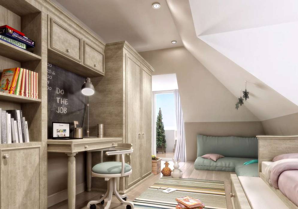 Yunus Emre | Interior Design, VERO CONCEPT MİMARLIK VERO CONCEPT MİMARLIK Girls Bedroom