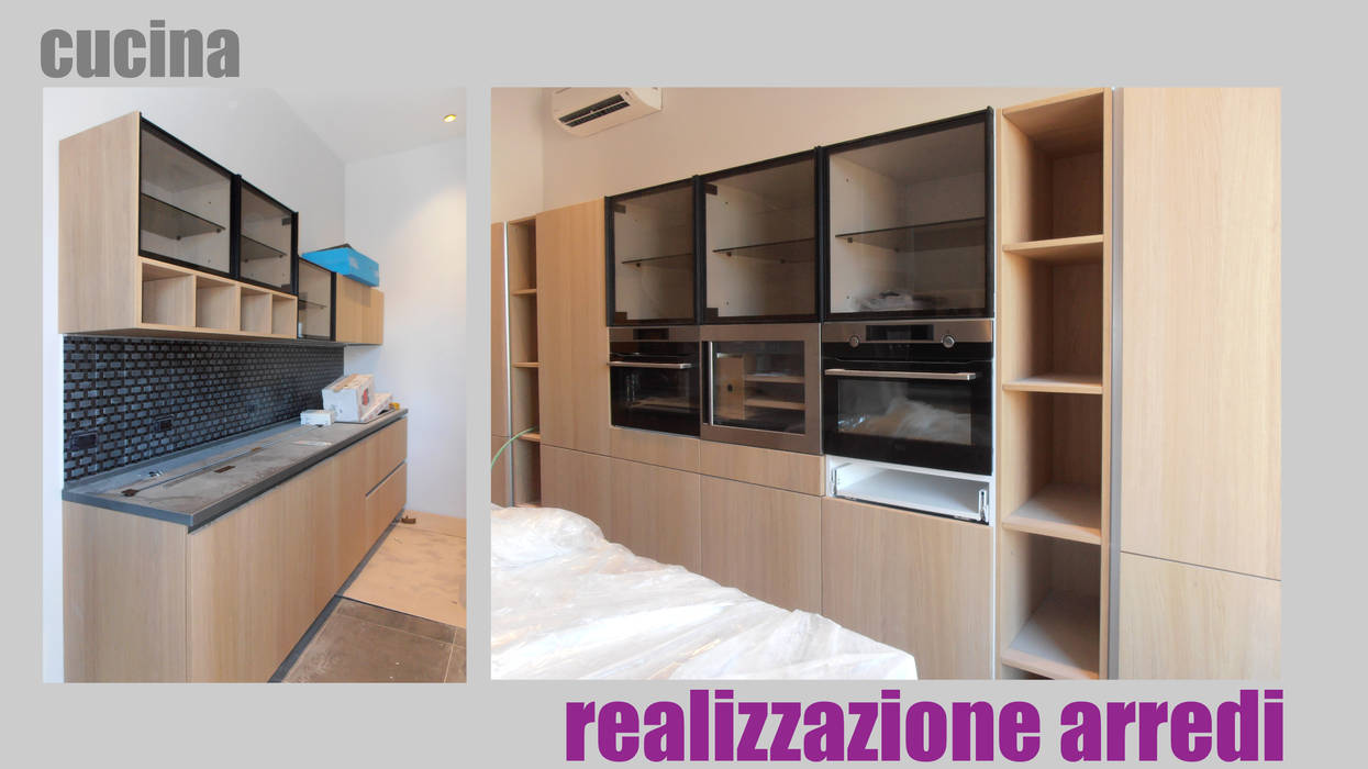 Cucina - realizzazione arredi officinaleonardo Cucina moderna