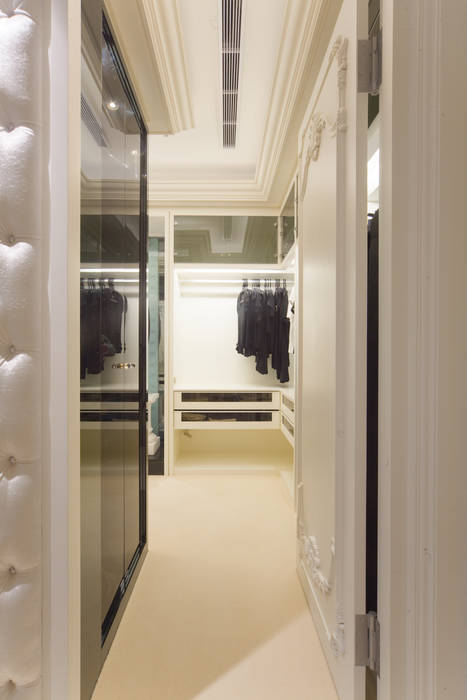 法式繾綣 雅群空間設計 Classic style dressing room