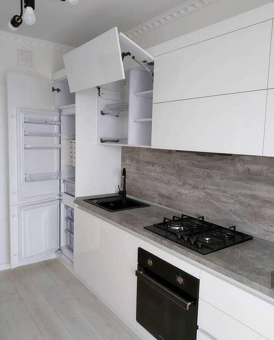 Nuestras Cocinas , Modulares PyP Modulares PyP Minimalistyczna kuchnia Meble do przechowywania