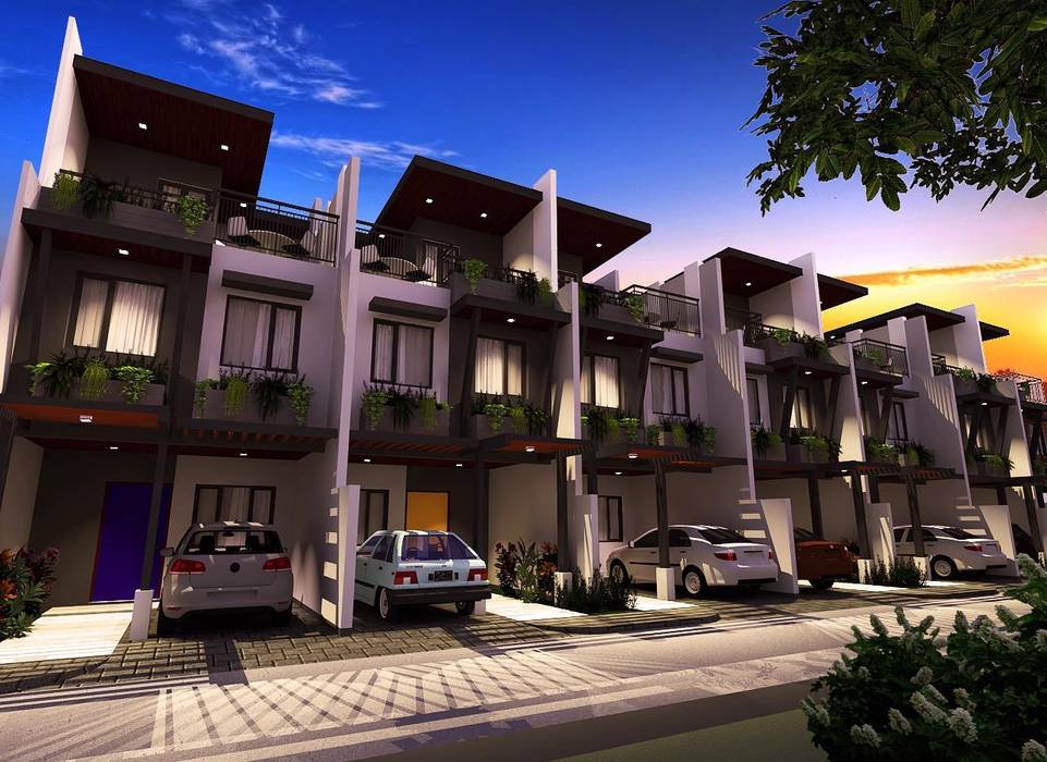 7-Unit Townhouse Development, Structura Architects Structura Architects Multi-Family house