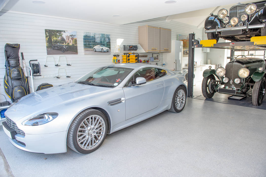 Stunning Garage Transformation in Buckinghamshire Garageflex Garage/shed garageflex,garage,storage,garage door,built-in storage,storage solutions