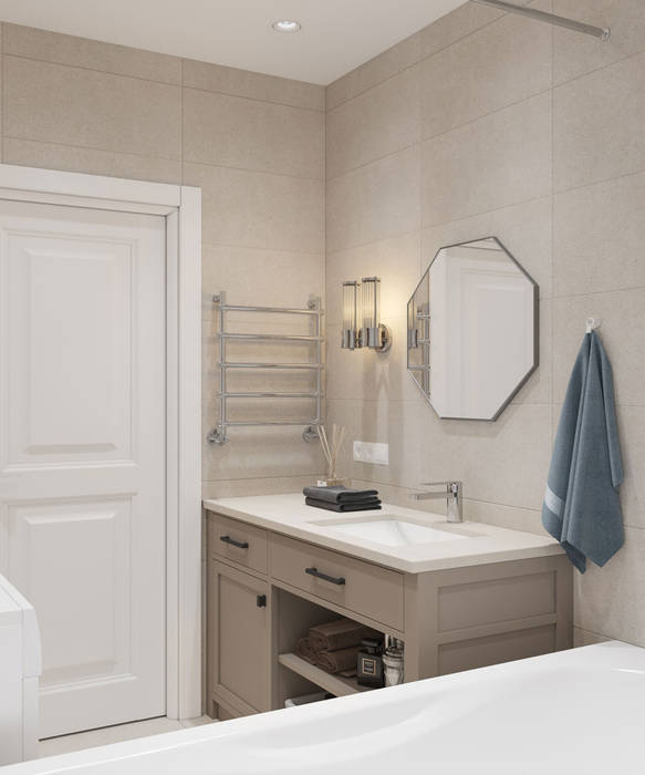 Skandinavische Badezimmer Von Om Design Skandinavisch Homify