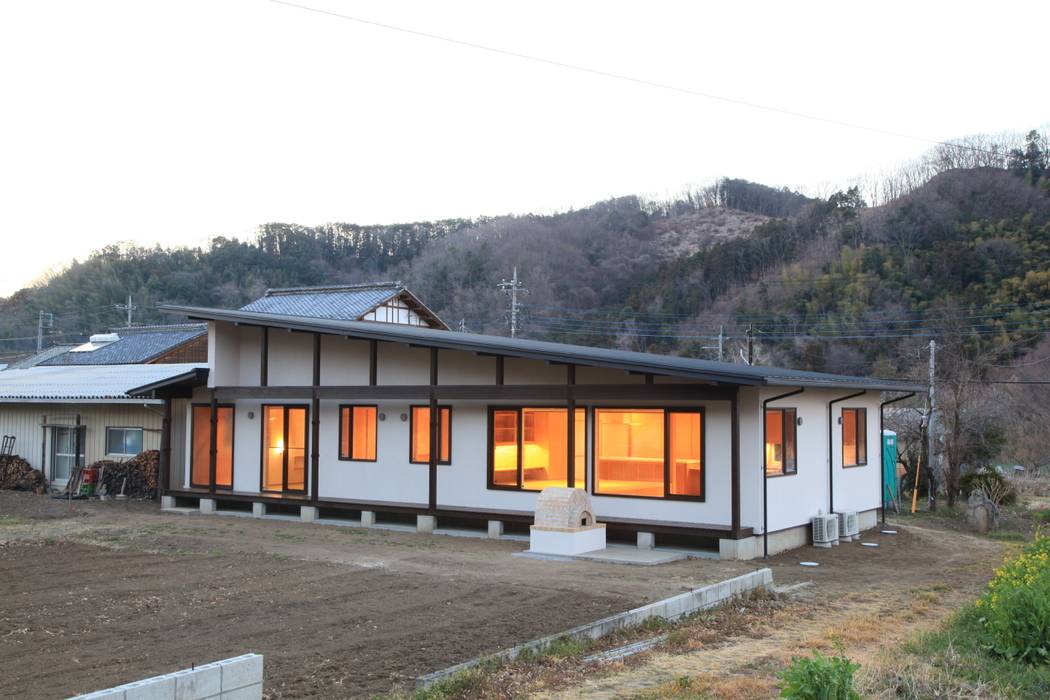 田村建築設計工房 Asian Style Houses Homify