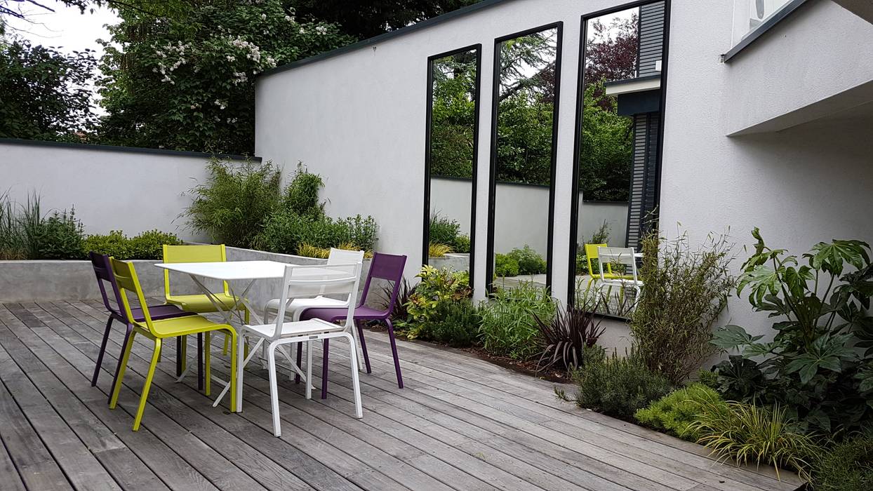 Jardin pour une maison contemporaine, Créateurs d'Interieur Créateurs d'Interieur Zen-tuin