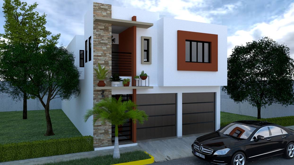 Casa Habitacion Mat Casas Modernas De Arquitectura B A Moderno
