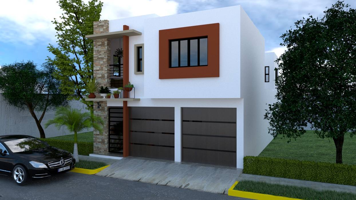 Casa Habitacion Mat Casas Modernas De Arquitectura B A Moderno