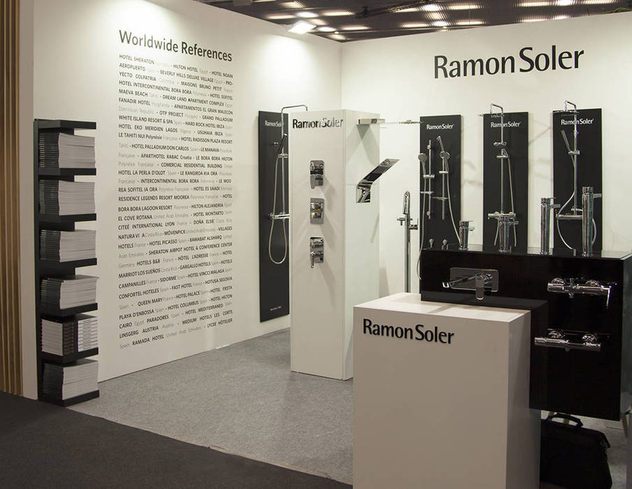 Stand Interihotel para Ramon Soler BARASONA Diseño y Comunicacion Espacios comerciales Centros de exposiciones