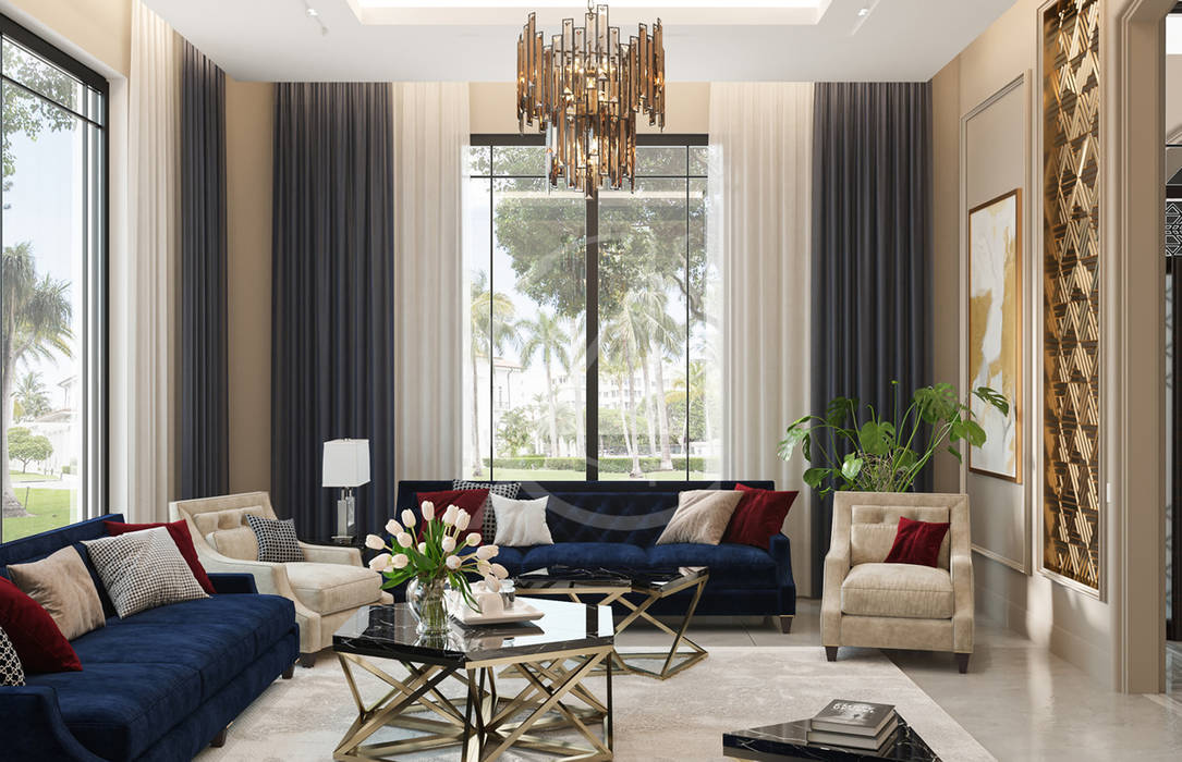 Modern Classic House Interior Design Comelite Architecture Structure And Interior Design Modern Living Room Beige Homify