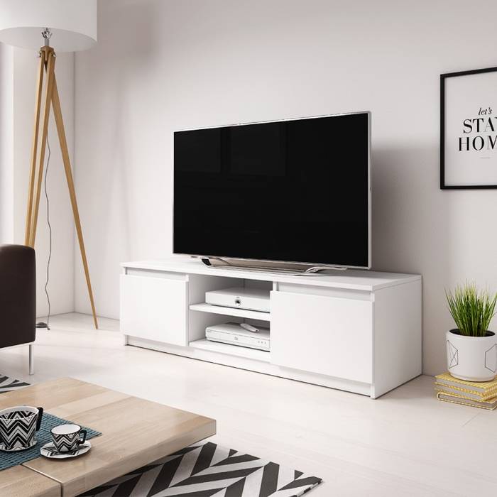 Szafki RTV, Meble Minio Meble Minio Modern living room TV stands & cabinets