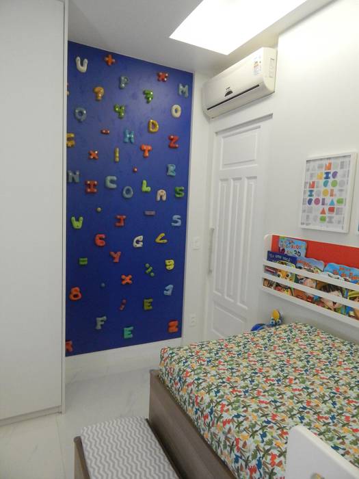 Decoração de quarto infantil, Izabella Biancardine Interiores Izabella Biancardine Interiores 男孩房