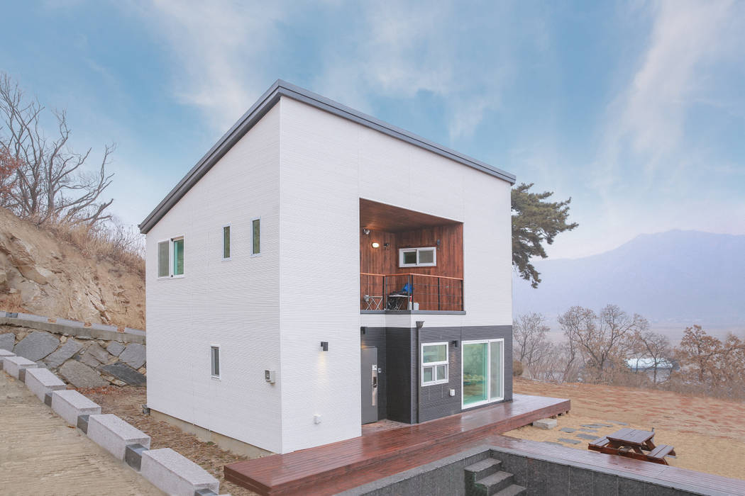 공간제작소 30py 형 대 목조주택, 공간제작소(주) 공간제작소(주) Prefabricated home