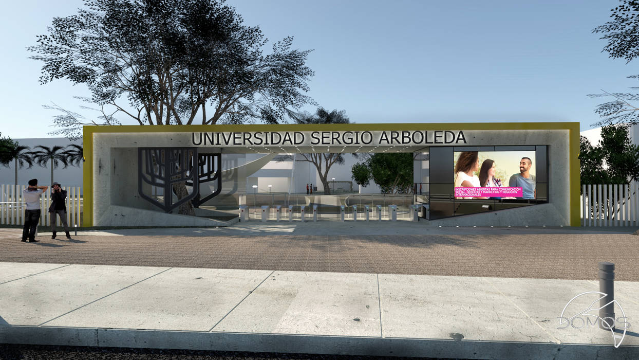 UNIVERSIDAD SERGIO ARBOLEDA SEDE BARRANQUILLA , DOMOS ARQUITECTURA S.A.S DOMOS ARQUITECTURA S.A.S Gewerbeflächen Schulen