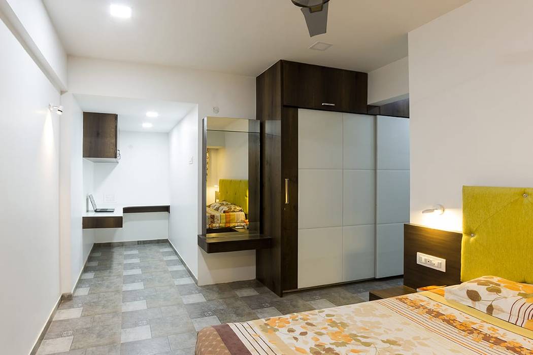 Residential Project - Bedroom, Taayan Designs Taayan Designs Dormitorios pequeños