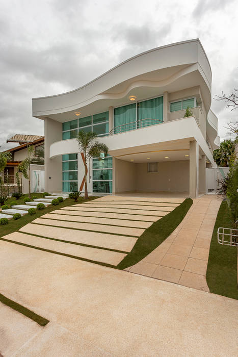 Casa Esplêndida, Designer de Interiores e Paisagista Iara Kílaris Designer de Interiores e Paisagista Iara Kílaris Müstakil ev