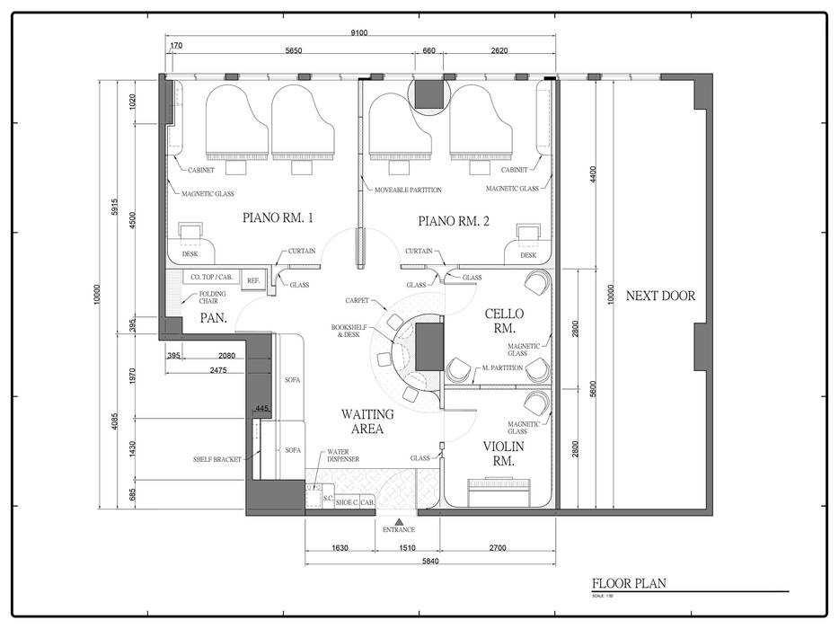 Seed Music Academy, 五紙設計 五紙設計 Commercial spaces Khu Thương mại