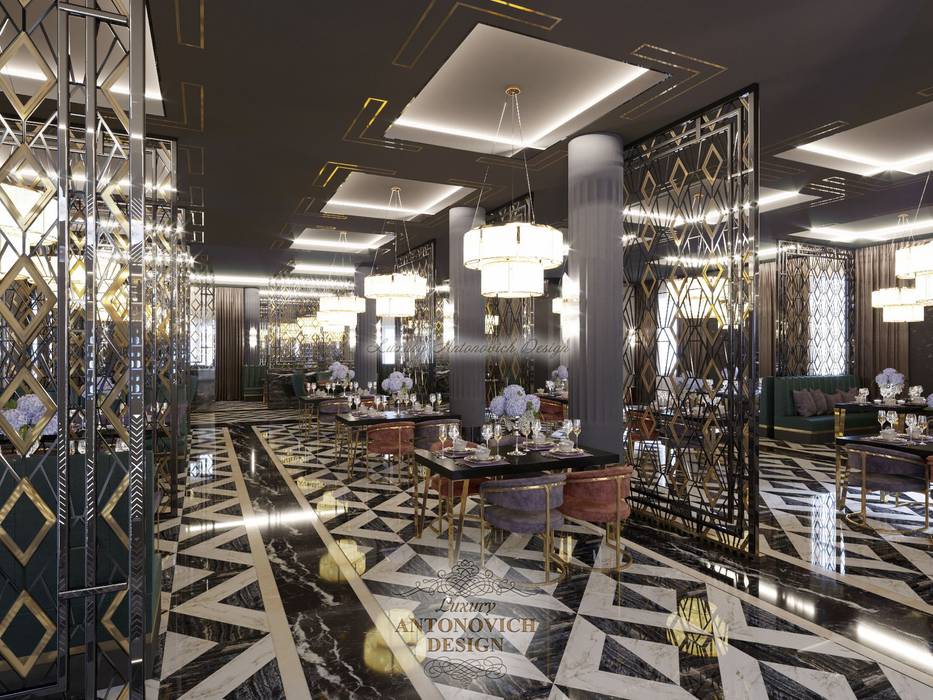 Пространство, где теряется счет времени, Студия Luxury Antonovich Design Студия Luxury Antonovich Design Commercial spaces Gastronomy