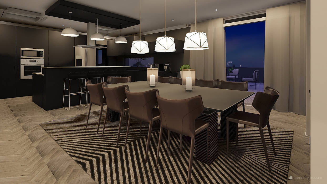 Penthouse Cole, CKW Lifestyle Associates PTY Ltd CKW Lifestyle Associates PTY Ltd Modern Dining Room