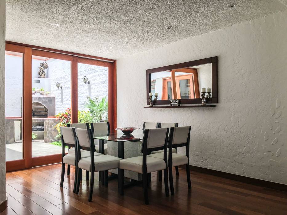 Comedor G homify Comedores de estilo moderno comedor,´madera,piso