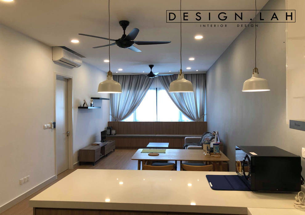 Pandora Residence, Subang Jaya , DesignLAH DesignLAH Phòng ăn phong cách tối giản