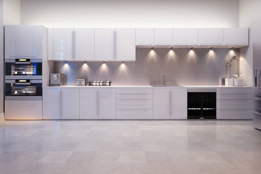 Custom Fitted Kitchen Furniture London Metro Wardrobes London ห้องครัว ตู้เก็บของและชั้นวางของ