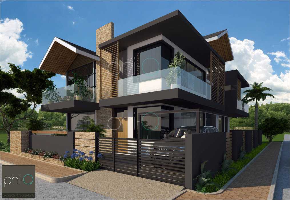 A modern villa in indore, mp homify