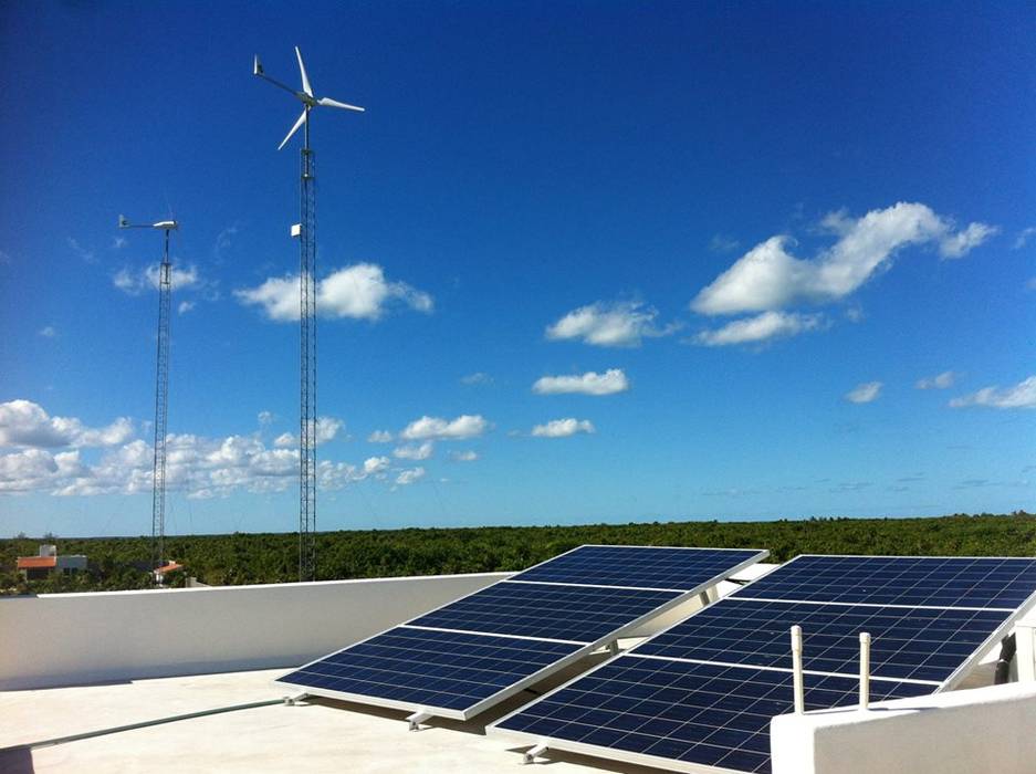 Energías Renovables en Quintana Roo Grupo Insolar Terrazas en el techo