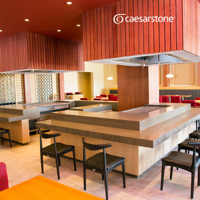 HOTEL DREAMS CANCÚN, Caesarstone Caesarstone مساحات تجارية كوارتز فنادق