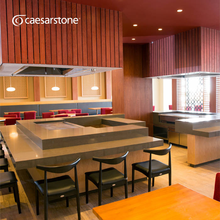 HOTEL DREAMS CANCÚN, Caesarstone Caesarstone مساحات تجارية كوارتز فنادق