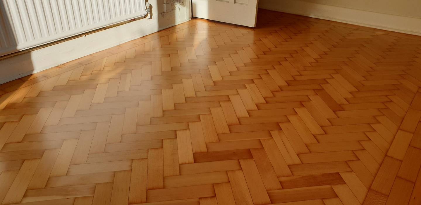 Parquet Flooring - After FloorWorks