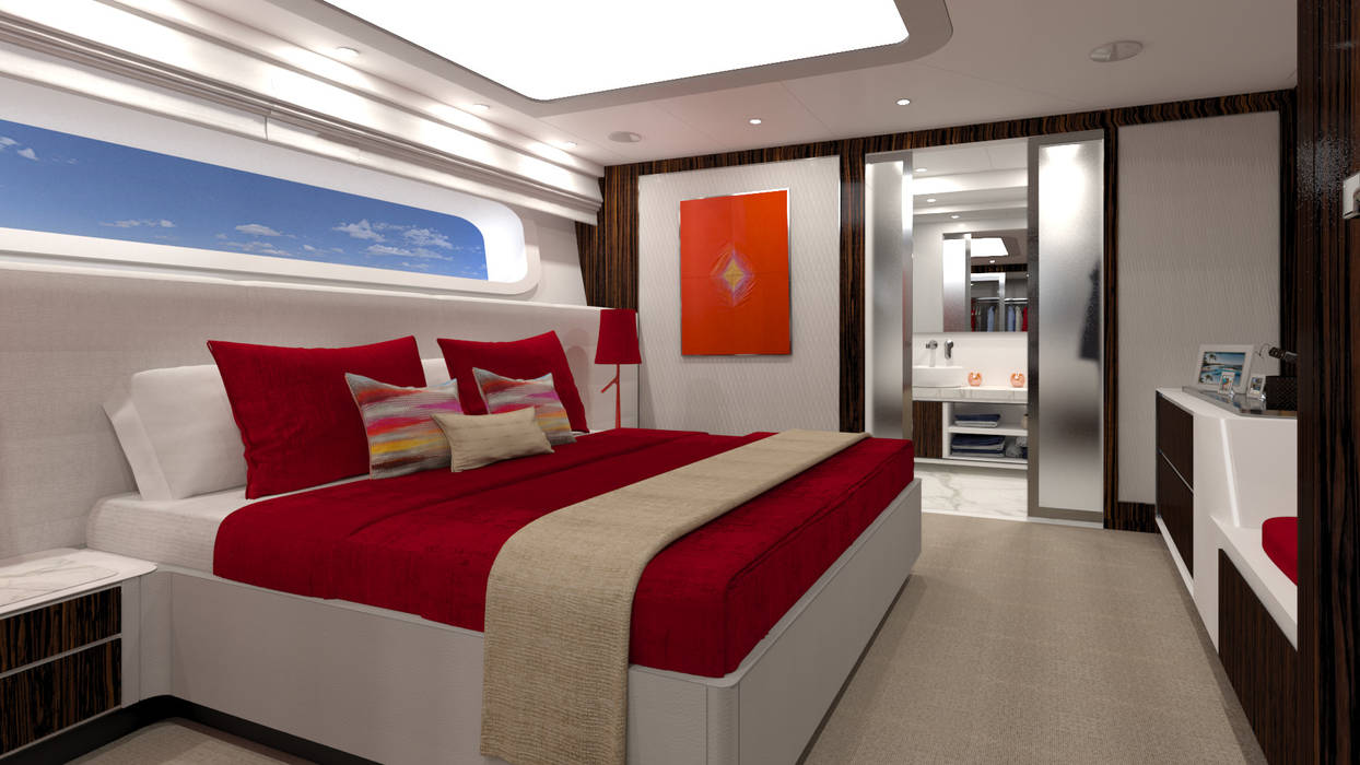 Yacht Hogar FX, Fog Interiors Fog Interiors يخوت و طائرات