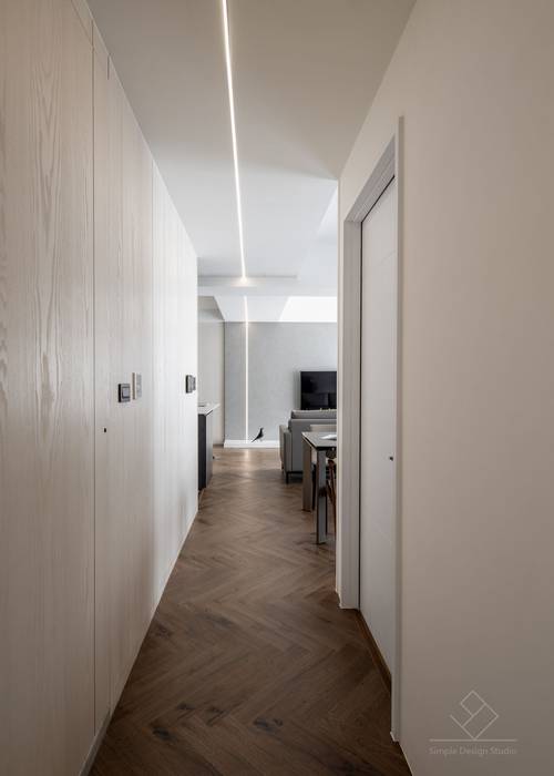 LED造型燈條 極簡室內設計 Simple Design Studio Floors
