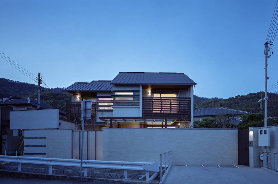 岡本の住宅, 株式会社西田順紀アトリエ 株式会社西田順紀アトリエ Wooden houses