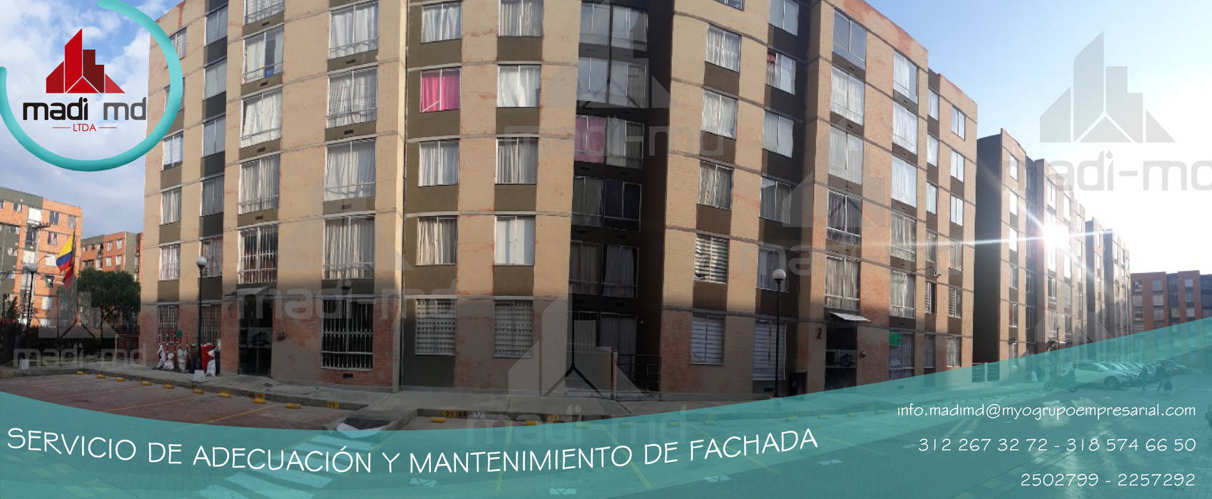 MANTENIMIENTO DE FACHADAS MADI MD LTDA Condominios