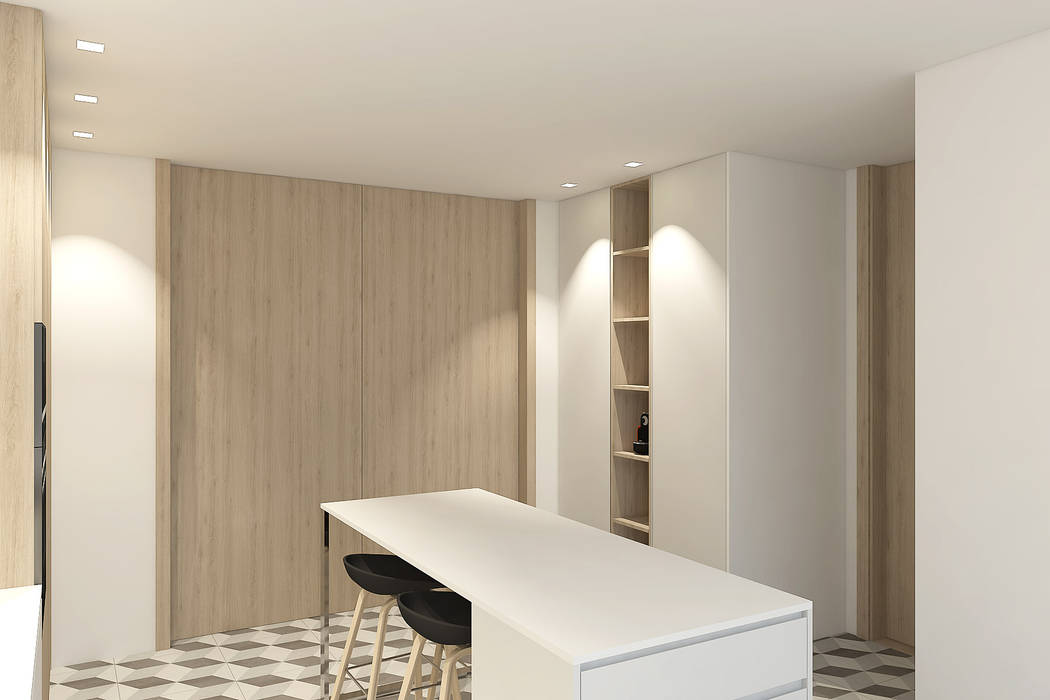 VP House, 411 - Design e Arquitectura de Interiores 411 - Design e Arquitectura de Interiores Cocinas de estilo moderno