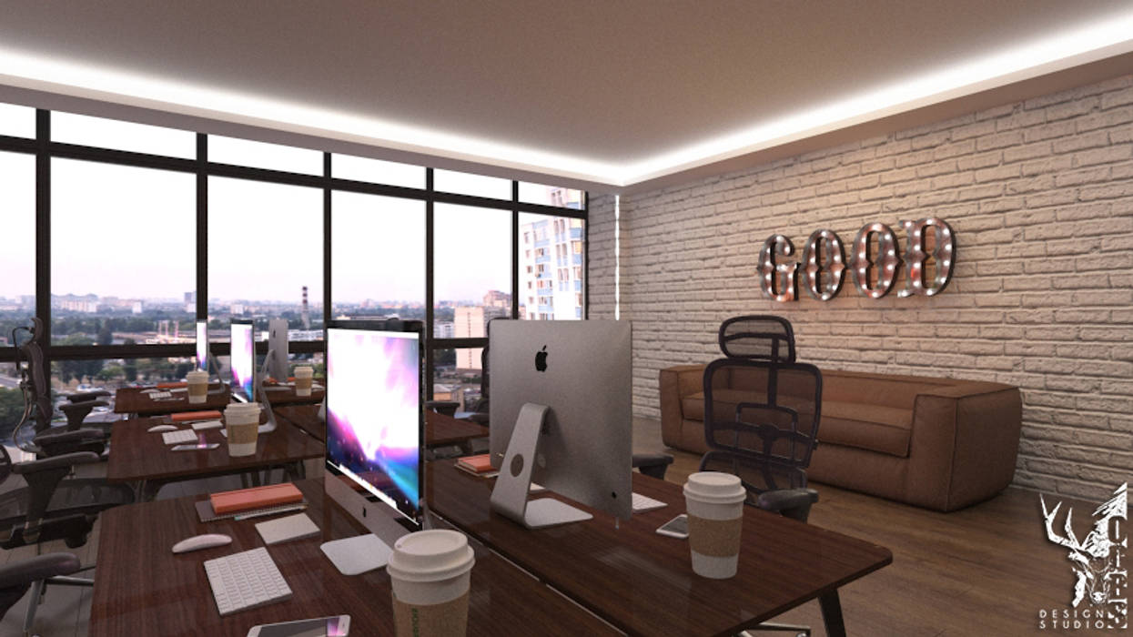 M Office, ODBS DESIGN STUDIO ODBS DESIGN STUDIO مساحات تجارية شركات