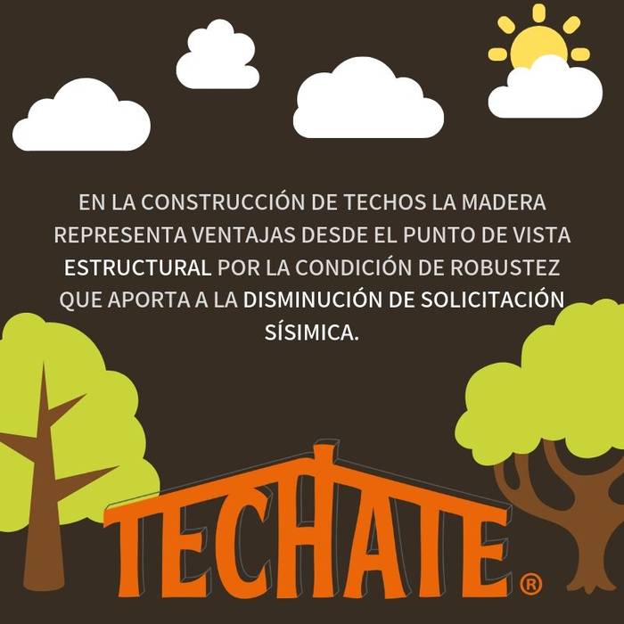 Madera TechaTe Techos planos Vidrio Acabado en madera madera,techos,vidrio,toldos,terrazas,pergolas,instalacion