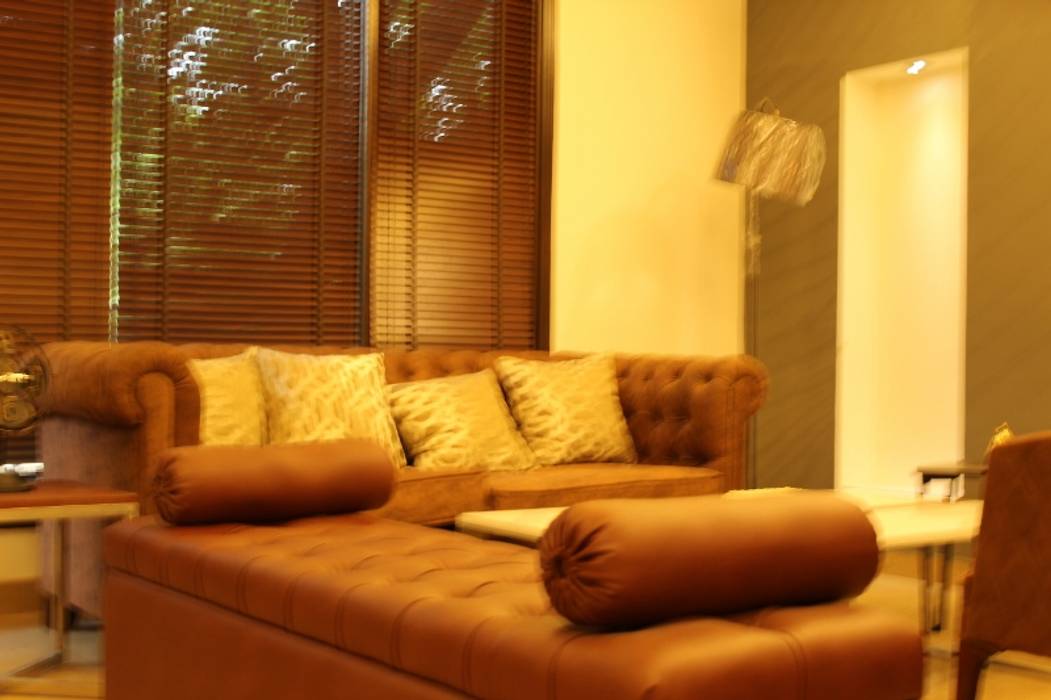 ANAND HOUSE, NEW DELHI, be ZEN Design be ZEN Design Modern Living Room