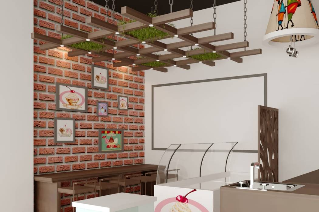 Guavaz Ice Cream Parlour Design And Execution By Yogita Singh In