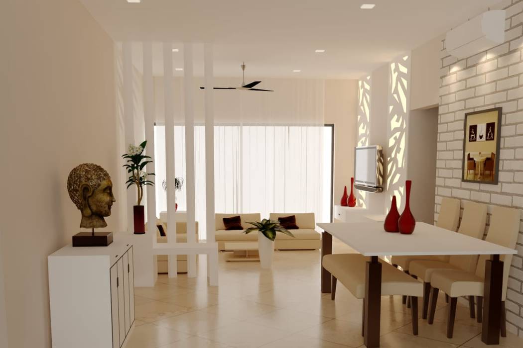 Living Room Design Ideas in Pune City , Yogita Singh Yogita Singh