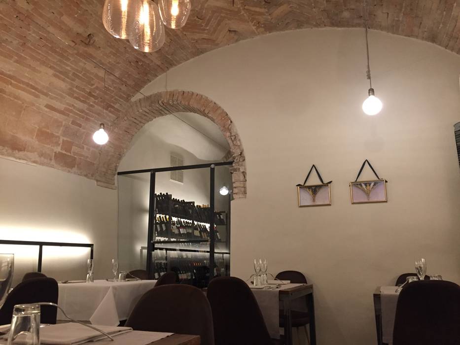 La Gioconda ristorante osteria, Mjras Mjras Commercial spaces Iron/Steel Gastronomy