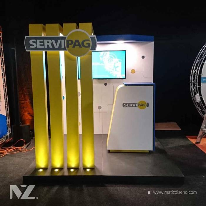 Stand modular Servipag Matiz Diseño Servipag