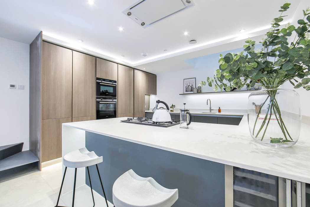 Dulwich Townhouse Kitchen LJ Interiors Unit dapur