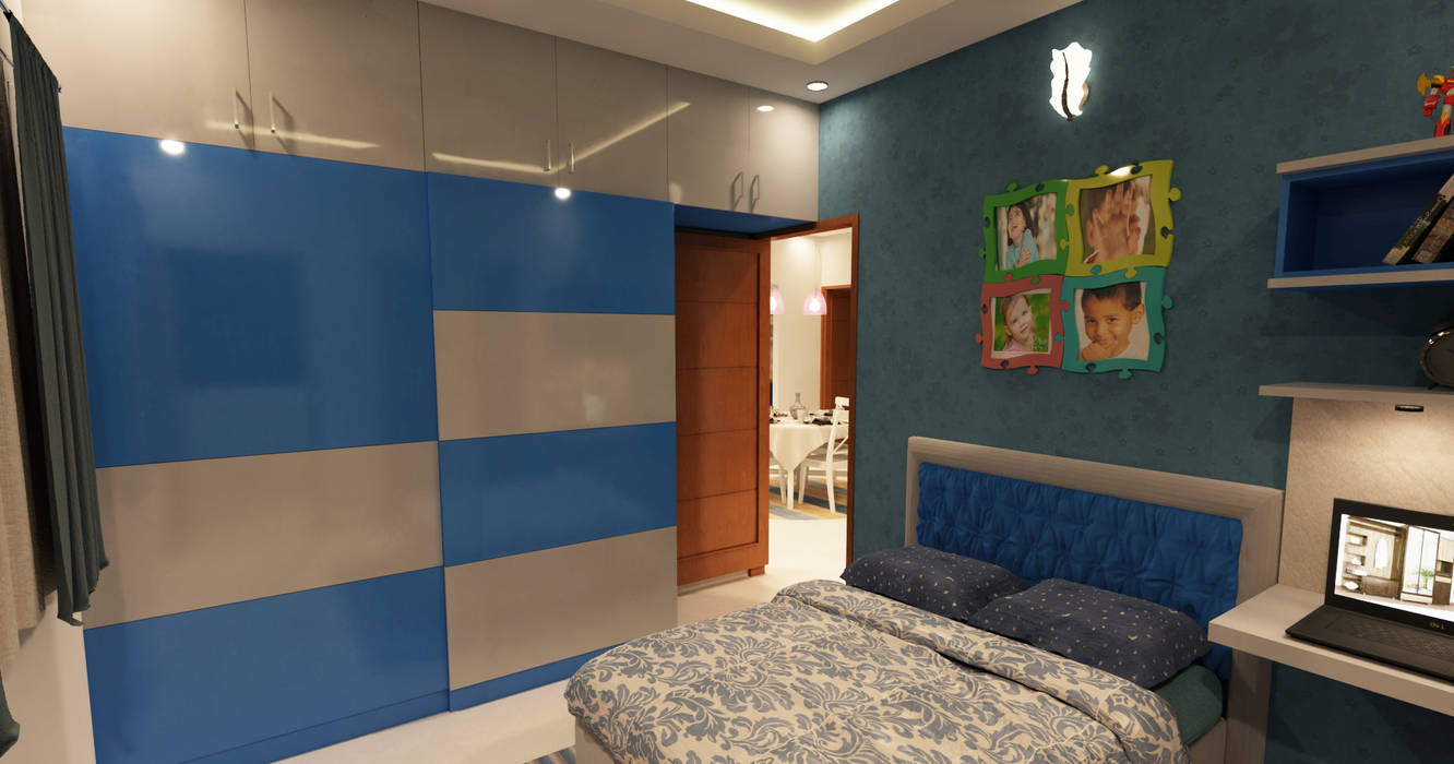 Sunrise Apartment, Bachupally, Hyderabad, SD Interiors & Modulars SD Interiors & Modulars