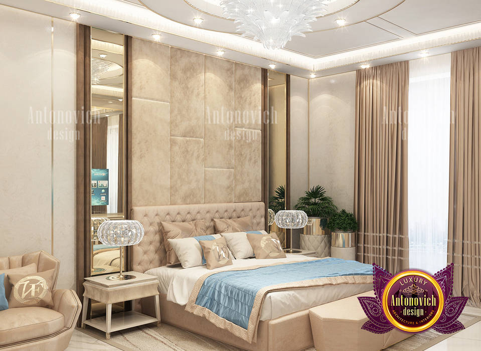 Outstanding Bedroom Interior Design Solutions, Luxury Antonovich Design Luxury Antonovich Design