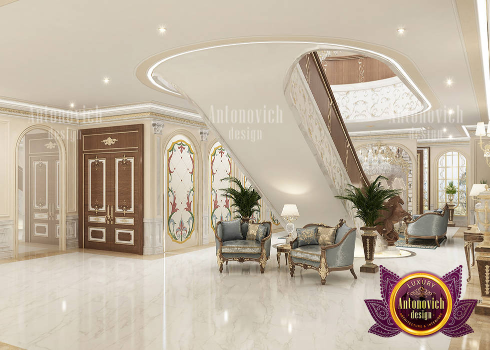 Newly Beautiful Staircase for Interior, Luxury Antonovich Design Luxury Antonovich Design