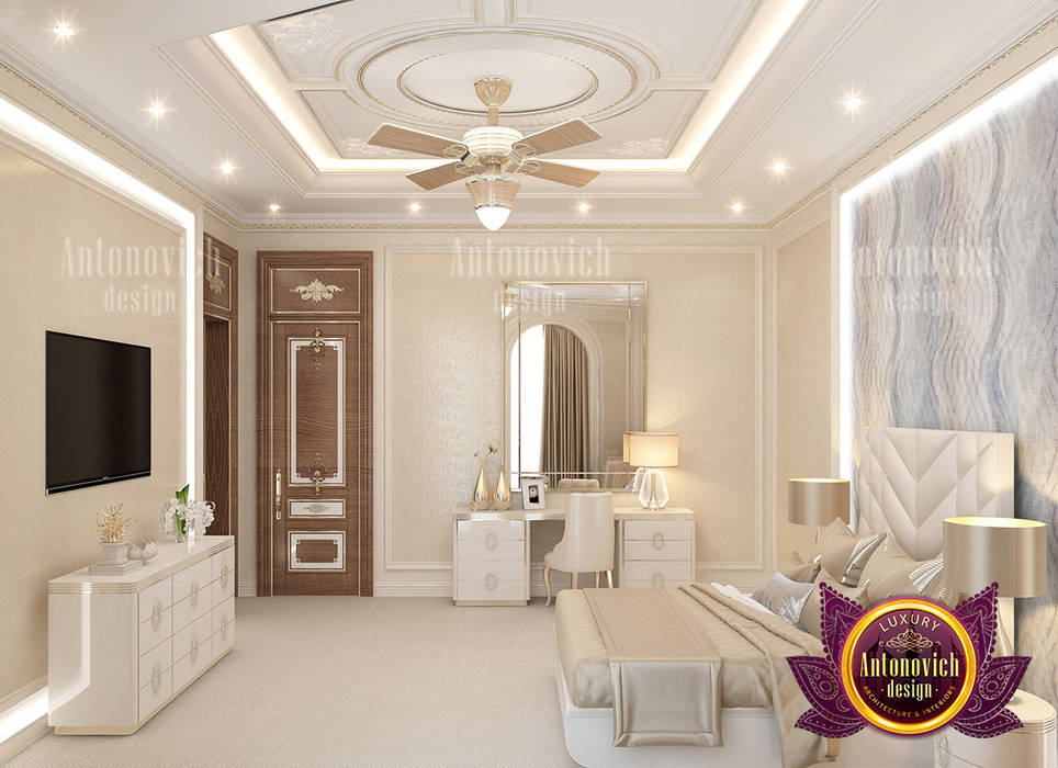 Extra Bedroom Design Ideas By Luxury Antonovich Design By