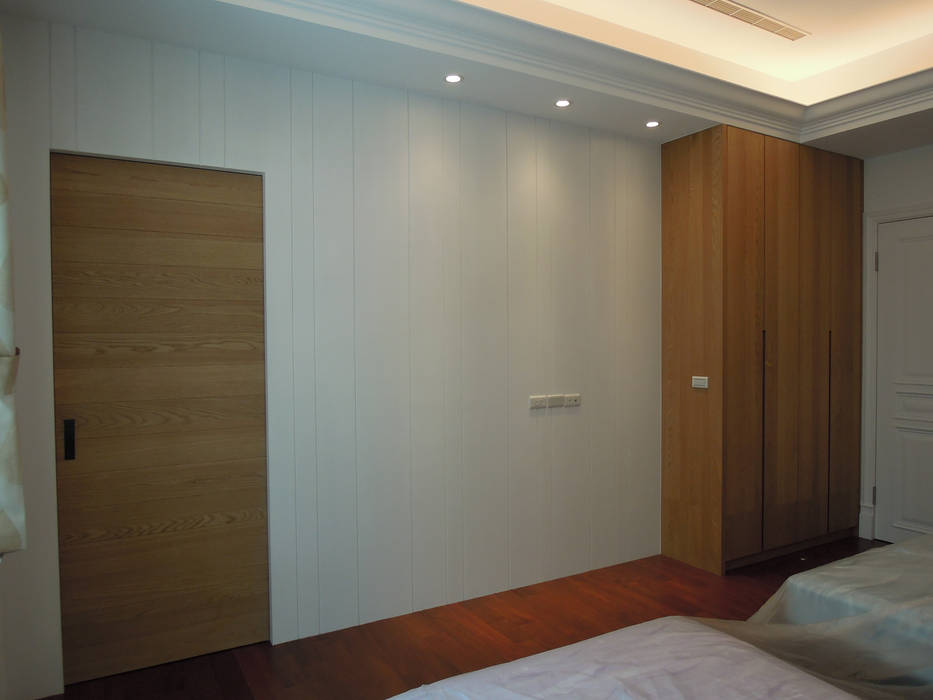 孝親房 houseda Small bedroom Plywood