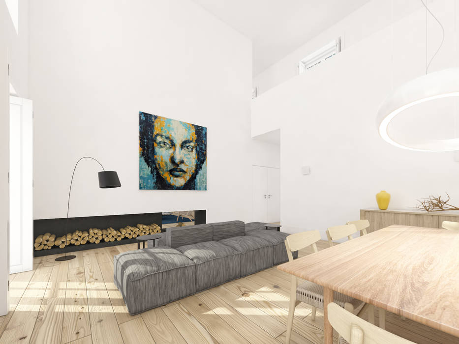 Comedores de estilo minimalista de martimsousaemelo Minimalista Madera Acabado en madera